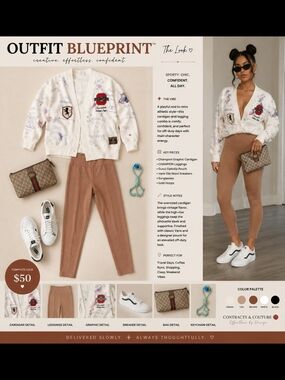 SKIMS Tube Jumpsuit + Champion Cardigan BUNDLE